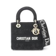 Dior Vintage Pre-owned Canvas dior-vskor Black, Dam