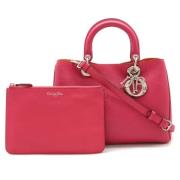 Dior Vintage Pre-owned Laeder dior-vskor Pink, Dam