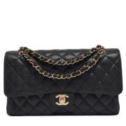 Chanel Vintage Pre-owned Laeder chanel-vskor Black, Dam