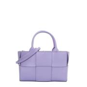 Bottega Veneta Vintage Pre-owned Laeder handvskor Purple, Dam