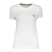 Guess Vita Bomullstoppar & T-Shirt, Stilfullt Tillskott till Din Garde...