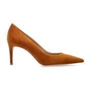 Stuart Weitzman Stilettos Stuart Power Brown, Dam