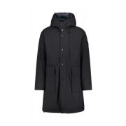 Duno Tidlös Parka med Dun- och Fjäderfyllning Black, Herr