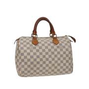 Louis Vuitton Vintage Pre-owned Canvas louis-vuitton-vskor Beige, Dam