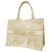 Dior Vintage Pre-owned Canvas totevskor White, Dam