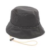 Fendi Vintage Pre-owned Nylon hattar-och-kepsar Black, Dam