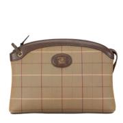 Burberry Vintage Pre-owned Canvas kuvertvskor Brown, Dam