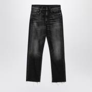 R13 Boyfriend Jeans Black, Dam