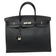 Hermès Vintage Pre-owned Laeder totevskor Black, Dam