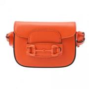 Gucci Vintage Pre-owned Laeder gucci-vskor Orange, Dam