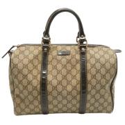 Gucci Vintage Pre-owned Laeder gucci-vskor Beige, Dam