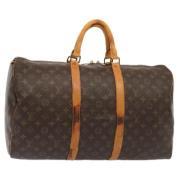 Louis Vuitton Vintage Pre-owned Canvas louis-vuitton-vskor Brown, Dam