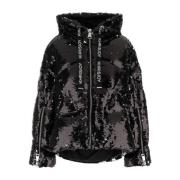 Khrisjoy Stilig Embellished Dunjacka Black, Dam