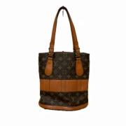 Louis Vuitton Vintage Pre-owned Canvas handvskor Brown, Dam