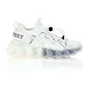 Plein Sport White Bubble Gen.X.02 Runner Sneakers White, Herr