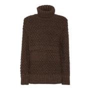 MVP wardrobe Cometa Knitwear Brown, Dam