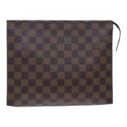 Louis Vuitton Vintage Pre-owned Canvas kuvertvskor Brown, Dam