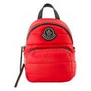 Moncler Röd Vattentät Nylon Axelväska Red, Dam