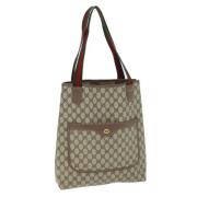 Gucci Vintage Pre-owned Canvas gucci-vskor Beige, Dam