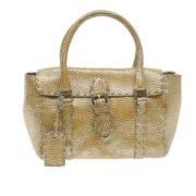 Fendi Vintage Pre-owned Laeder fendi-vskor Yellow, Dam