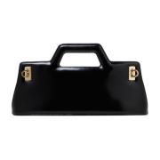 Salvatore Ferragamo Svart Wanda East-West Handväska Black, Dam