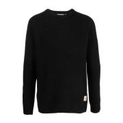 Carhartt Wip Spräcklig Anglistic Sweater Black, Herr