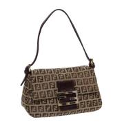 Fendi Vintage Pre-owned Canvas fendi-vskor Brown, Dam