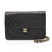 Chanel Vintage Pre-owned Laeder chanel-vskor Black, Dam