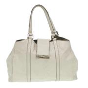 Gucci Vintage Pre-owned Canvas gucci-vskor White, Dam