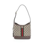 Gucci Vintage Pre-owned Laeder gucci-vskor Beige, Dam