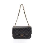 Chanel Vintage Pre-owned Laeder chanel-vskor Black, Dam