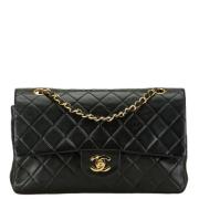 Chanel Vintage Pre-owned Laeder chanel-vskor Black, Dam