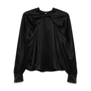 Max Mara Damblus i KEY-tyg Black, Dam