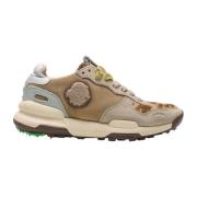 Satorisan Beige Sneaker Chacrona Suede Beige, Dam