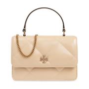 Tory Burch Kira Mini Handväska Beige, Dam