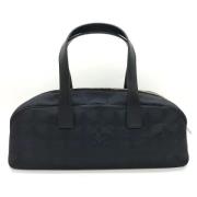 Chanel Vintage Pre-owned Canvas handvskor Black, Dam