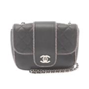 Chanel Vintage Pre-owned Laeder chanel-vskor Black, Dam