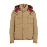 Moncler Fornas Jacka i Cognac Färg Beige, Herr