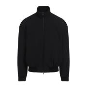 Fear Of God Svart High Neck Bomberjacka Black, Herr