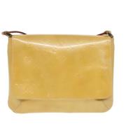 Louis Vuitton Vintage Pre-owned Laeder louis-vuitton-vskor Beige, Dam