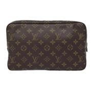 Louis Vuitton Vintage Pre-owned Canvas kuvertvskor Brown, Dam