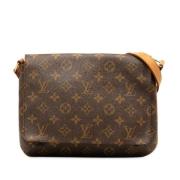 Louis Vuitton Vintage Pre-owned Canvas louis-vuitton-vskor Brown, Dam