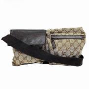 Gucci Vintage Pre-owned Canvas gucci-vskor Beige, Dam