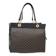 Celine Vintage Pre-owned Laeder handvskor Black, Dam