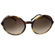 Chanel Vintage Pre-owned Plast solglasgon Brown, Dam