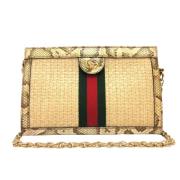 Gucci Vintage Pre-owned Tyg gucci-vskor Beige, Dam