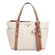 Michael Kors Väska i belagd canvas White, Dam