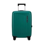 Samsonite Modernt Kvadratiskt Design Trolley med USB Green, Unisex