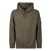 C.p. Company Diagonal Lens Sweatshirt Green, Herr