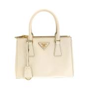 Prada Vintage Pre-owned Laeder totevskor Beige, Dam